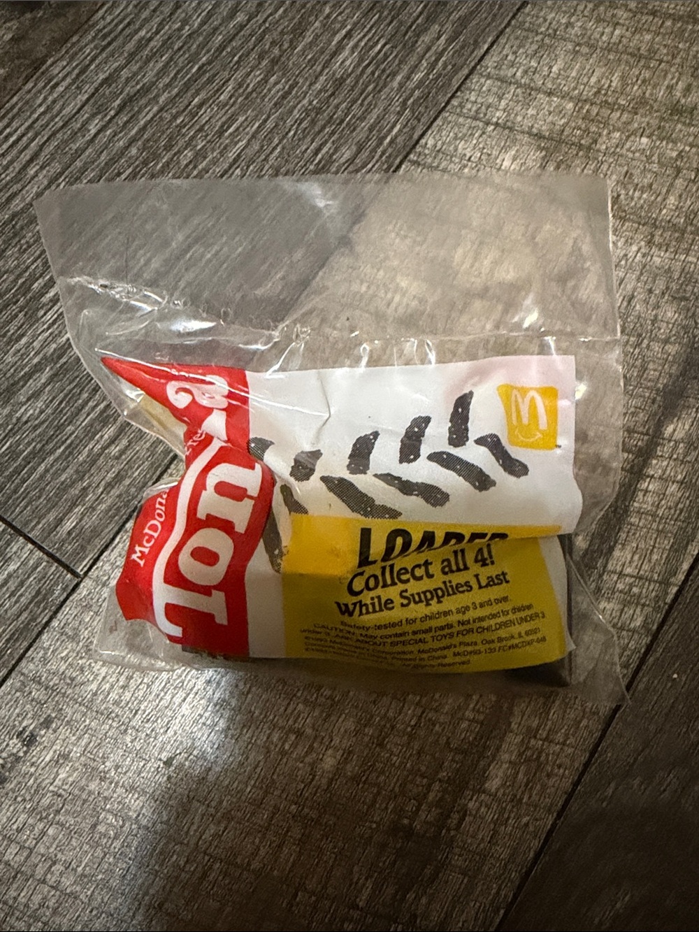 McDonald’s 1992 TONKA Happy Meal Toy - loader toy